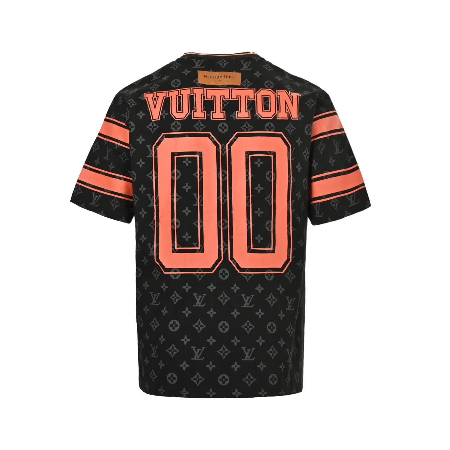 Louis Vuitton/Louis Vuitton 25ss No. 00 Orange letter print short sleeves